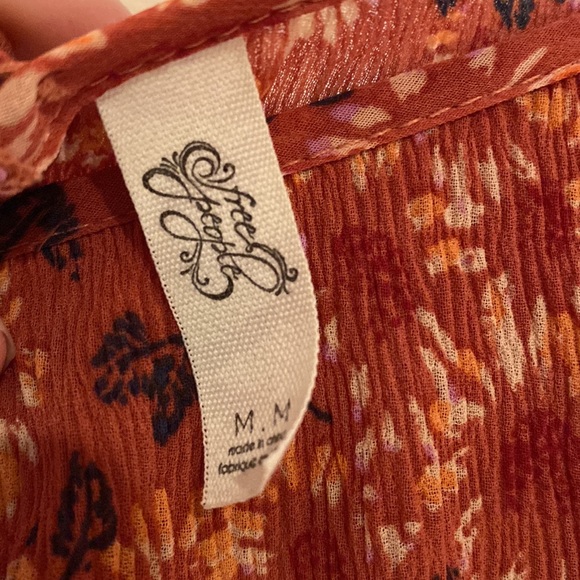 Free People “Charlotte open waters” dress in chiffon and lace - Picture 7 of 7